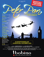 Réservez les meilleures places pour Peter Pan - Bobino - Du 7 octobre 2023 au 14 février 2024