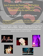 Réservez les meilleures places pour Les Trois Jours De Festival De Theatre - Le Petit Theatre De Nivelle - Du 10 novembre 2023 au 12 novembre 2023