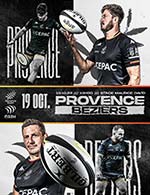 Réservez les meilleures places pour Provence Rugby / Beziers - Stade Maurice David - Aix En Provence - Le 19 octobre 2023