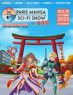 Réservez les meilleures places pour Paris Manga & Sci Fi Show - Soiree - Parc Des Expositions Paris Nord - Le 28 octobre 2023