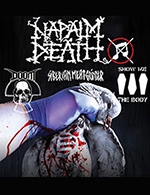 Réservez les meilleures places pour Napalm Death - Smac De La Gespe - Le 18 novembre 2023